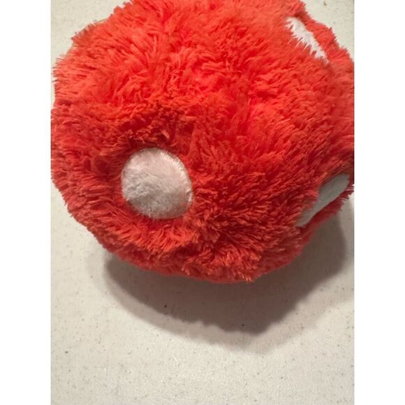 Goofa Yellow Red Smiling Spotted Cap Mushroom Plush Doll Stuffed Toy 12" - Picture 3 of 5